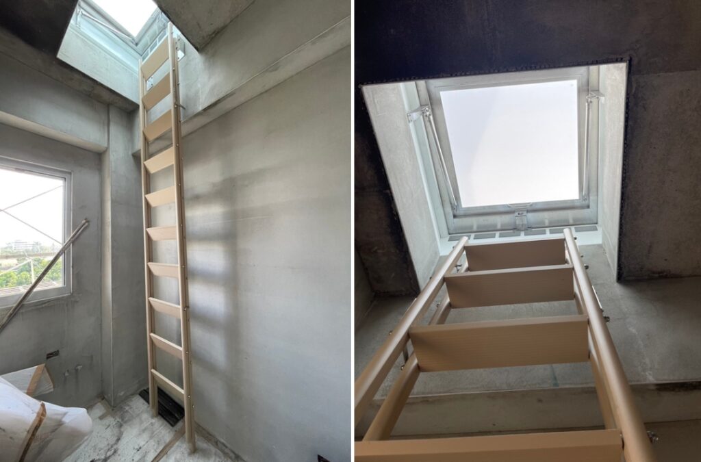 cầu thang gấp gọn